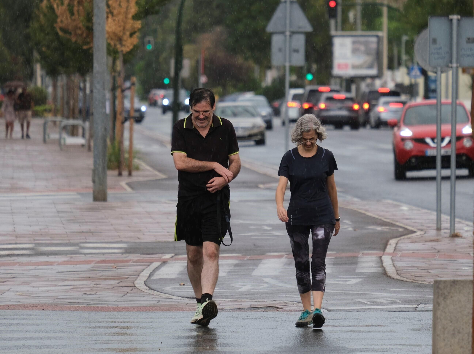 La lluvia regresa a Córdoba, en imágenes