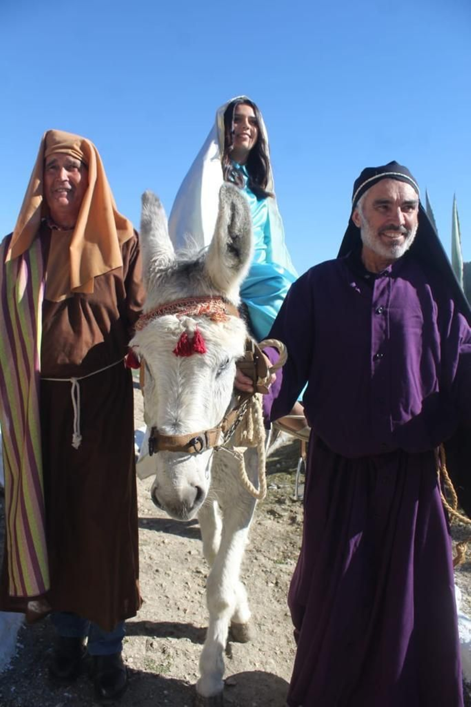 Las imágenes del belén viviente de Espera