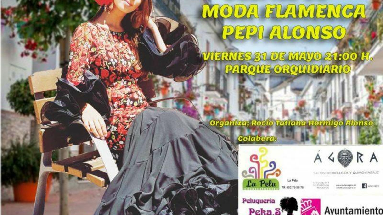 Desfile de moda flamenca abierto a todos en Estepona.