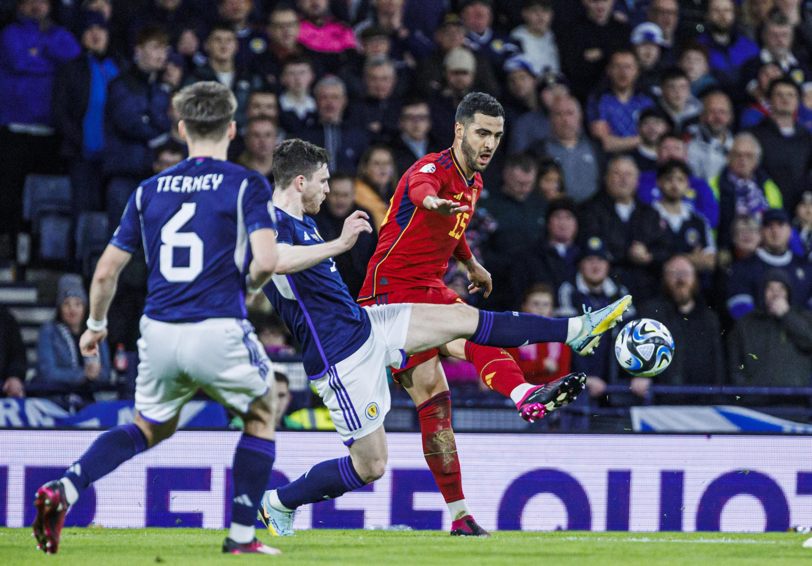 Imagen del Escocia - España del mes de marzo