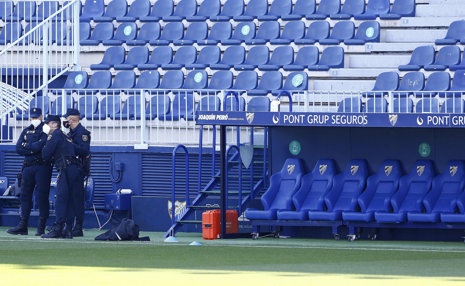 El Málaga CF-Tenerife, en fotos