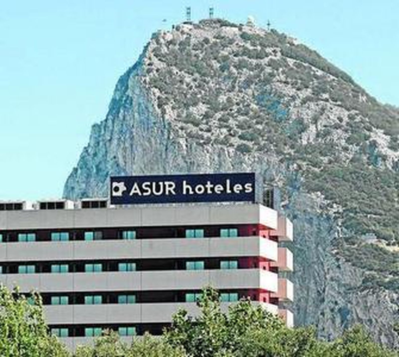 El hotel Asur de La Línea.