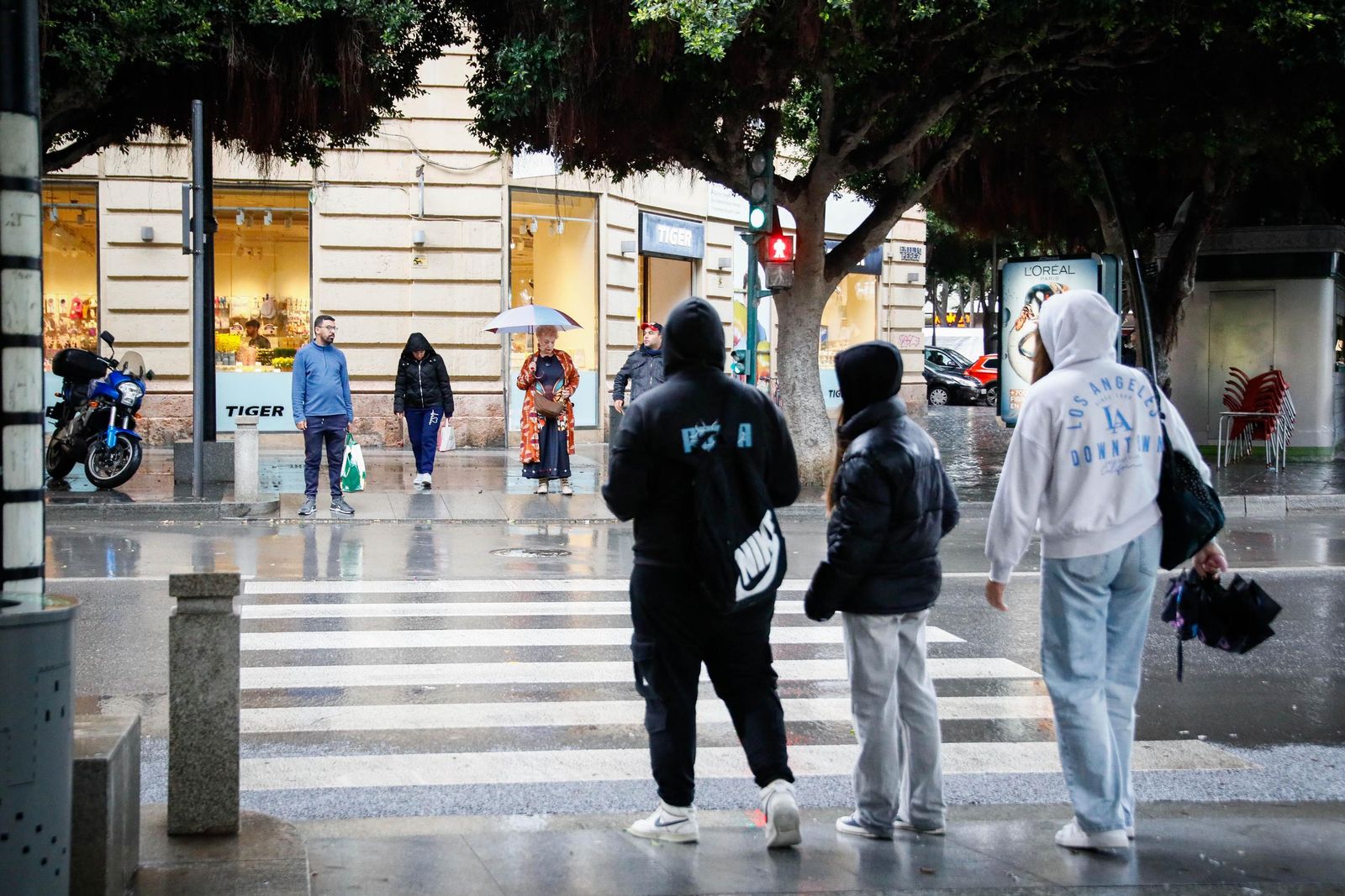 Las mejores imágenes de la lluvia en Almería