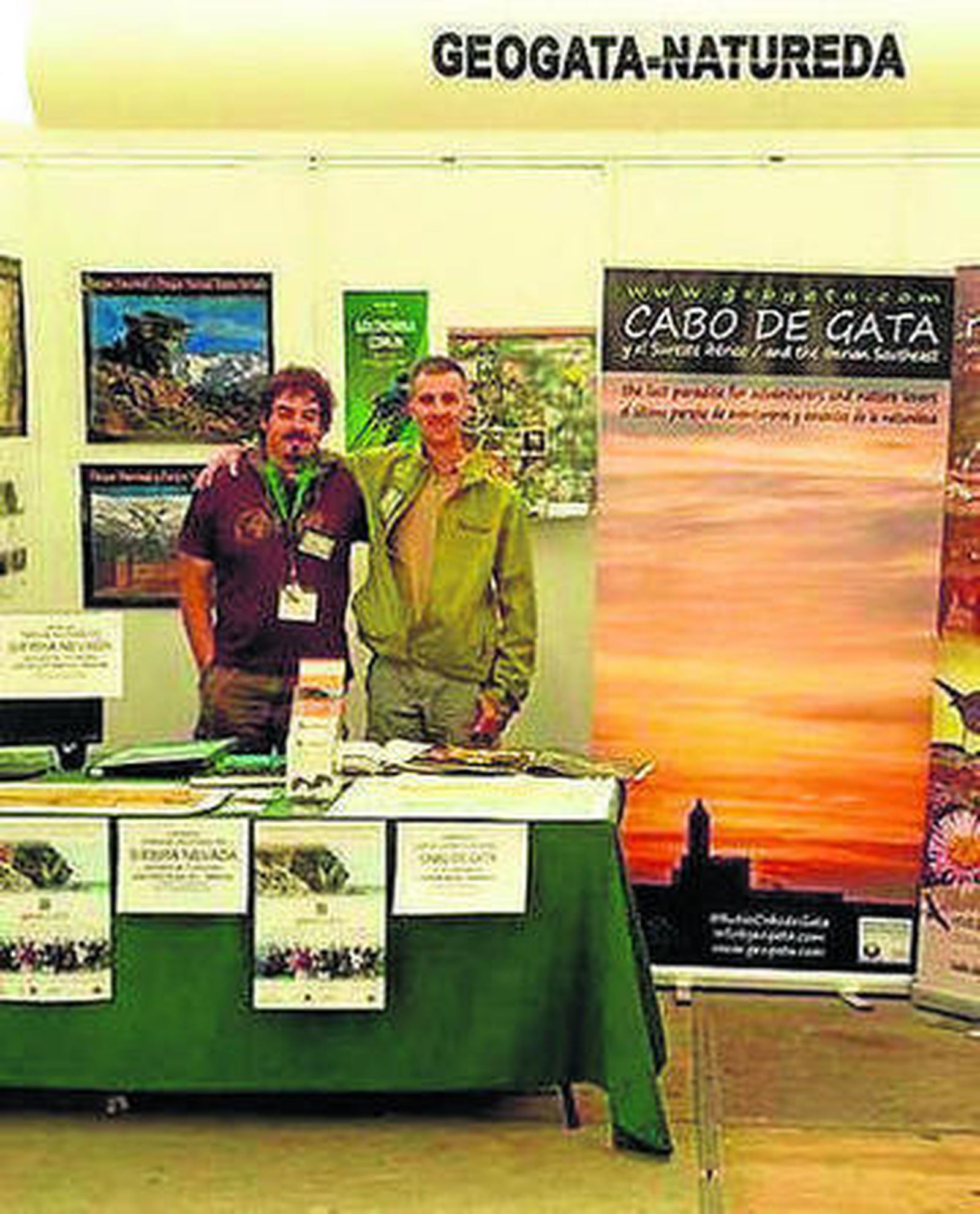 Responsables de Geogata y Natureda.