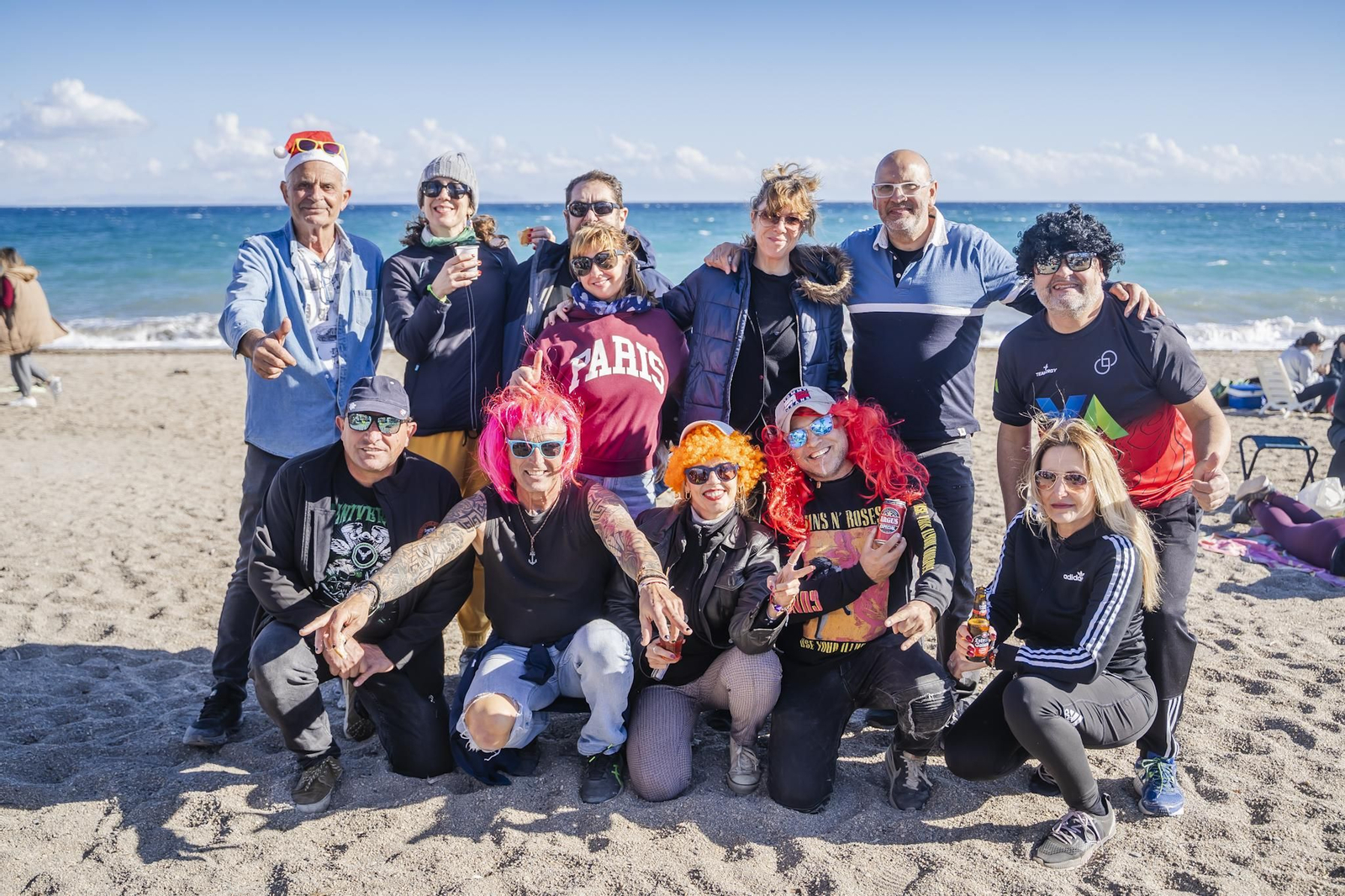 Miles de personas despiden el año 2024 en Las Moragas de Roquetas, en imágenes