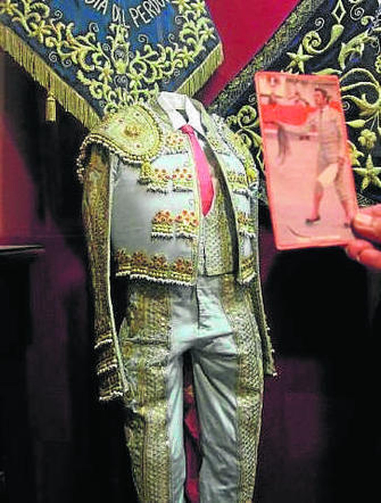 El traje de luces de Paquirri.