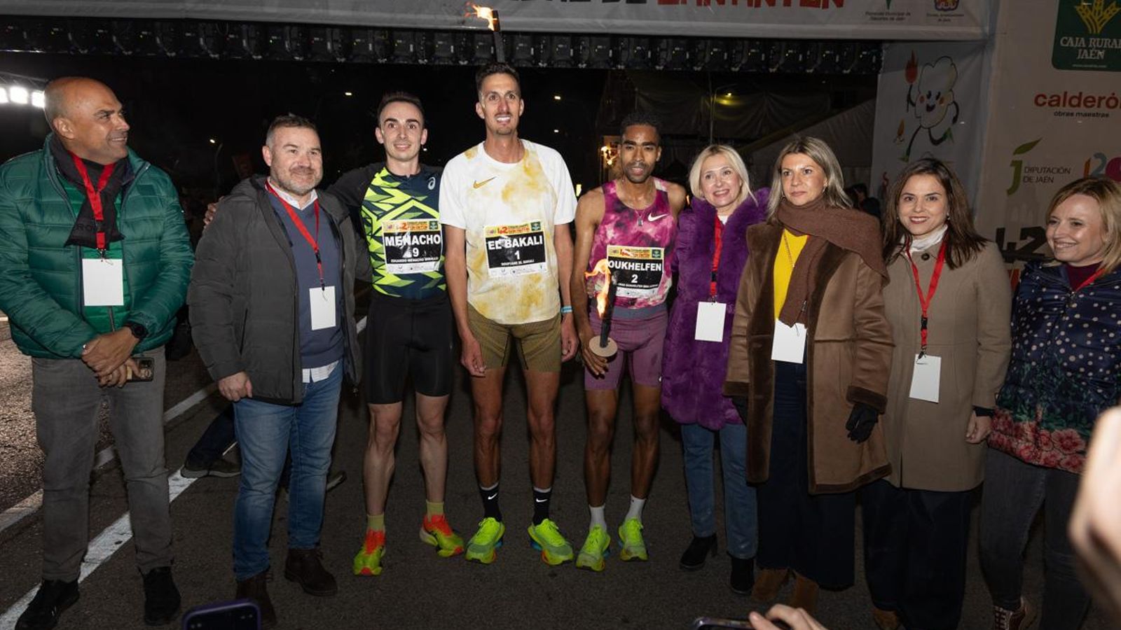 En imágenes: la élite del atletismo mundial despliega su calidad en la Carrera de San Antón de Jaén