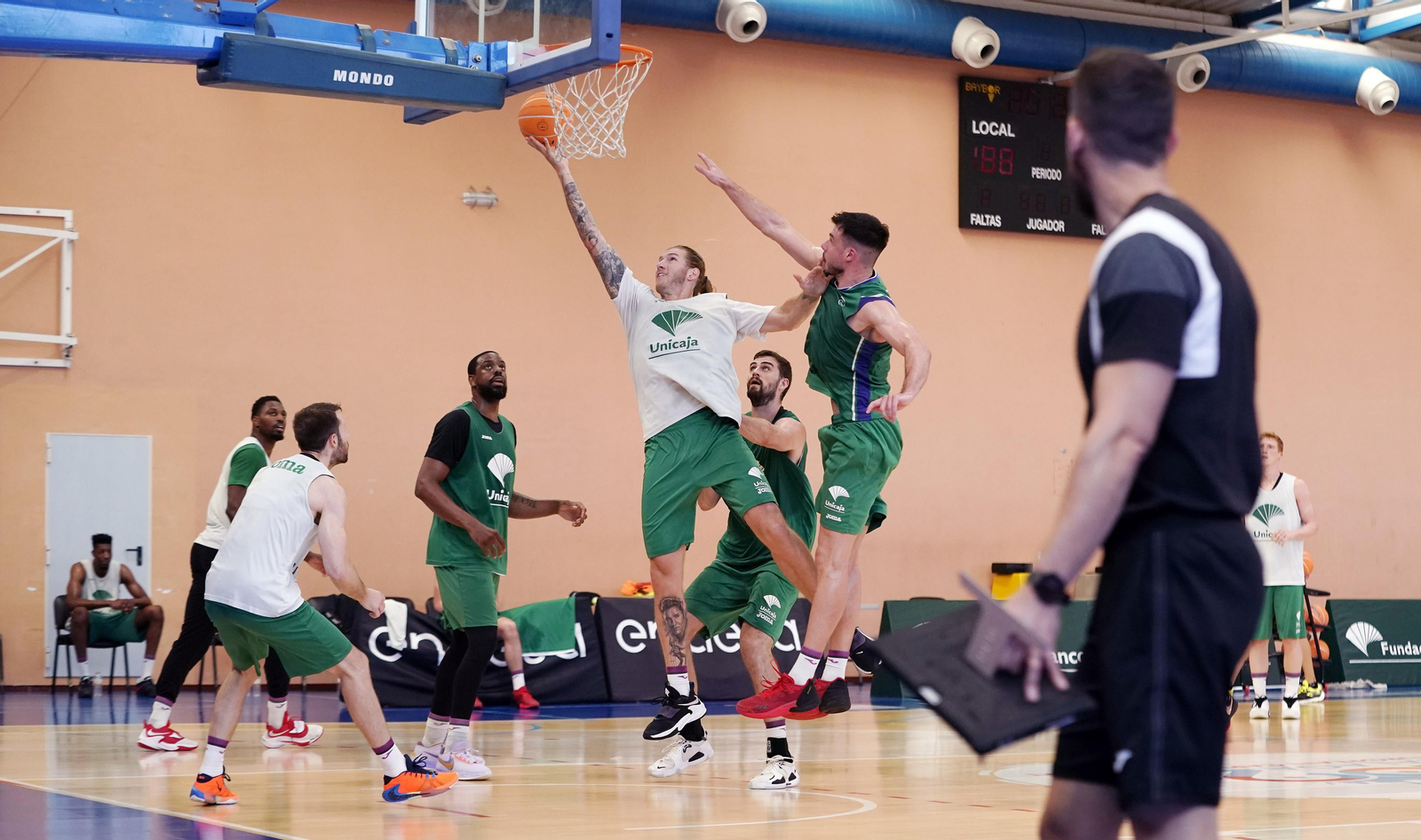 El Unicaja prepara la Final Four de la Basketball Champions League