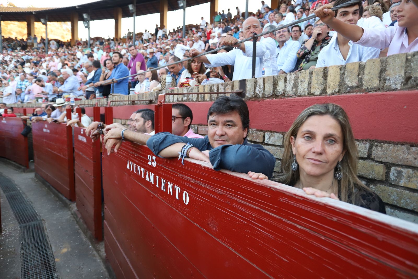Imágenes del ambiente de la corrida del 3 de agosto en la Plaza de Toros de la Merced