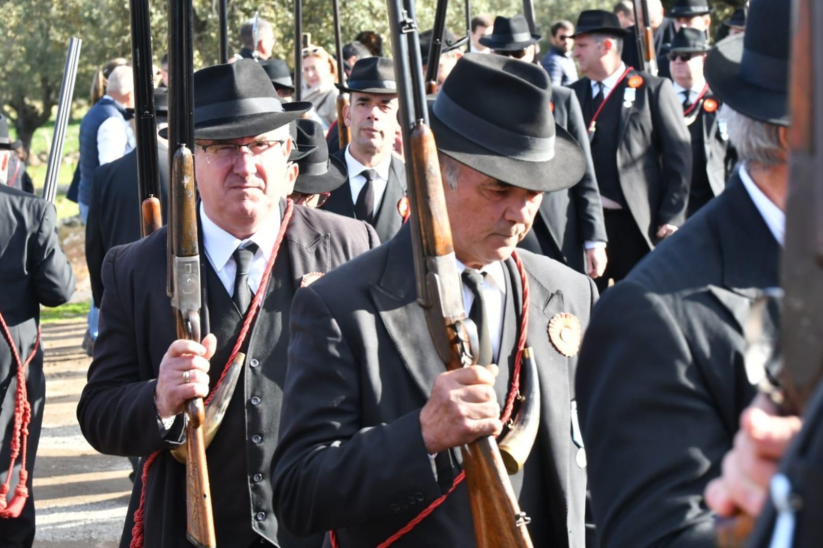 Procesión de la Virgen de Luna tras su coronación canónica