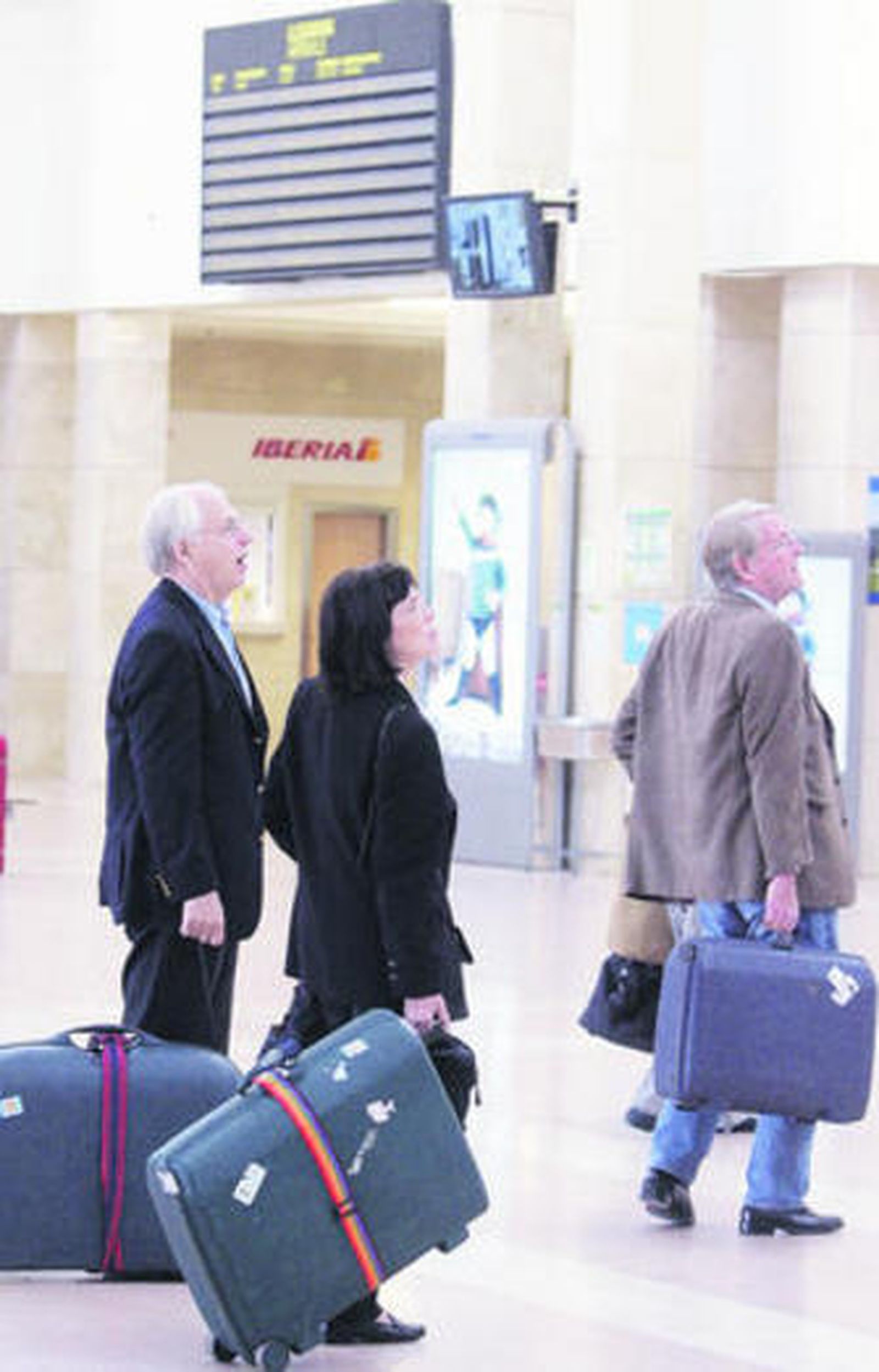 Terminal de pasajeros del aeropuerto, en una imagen de archivo.