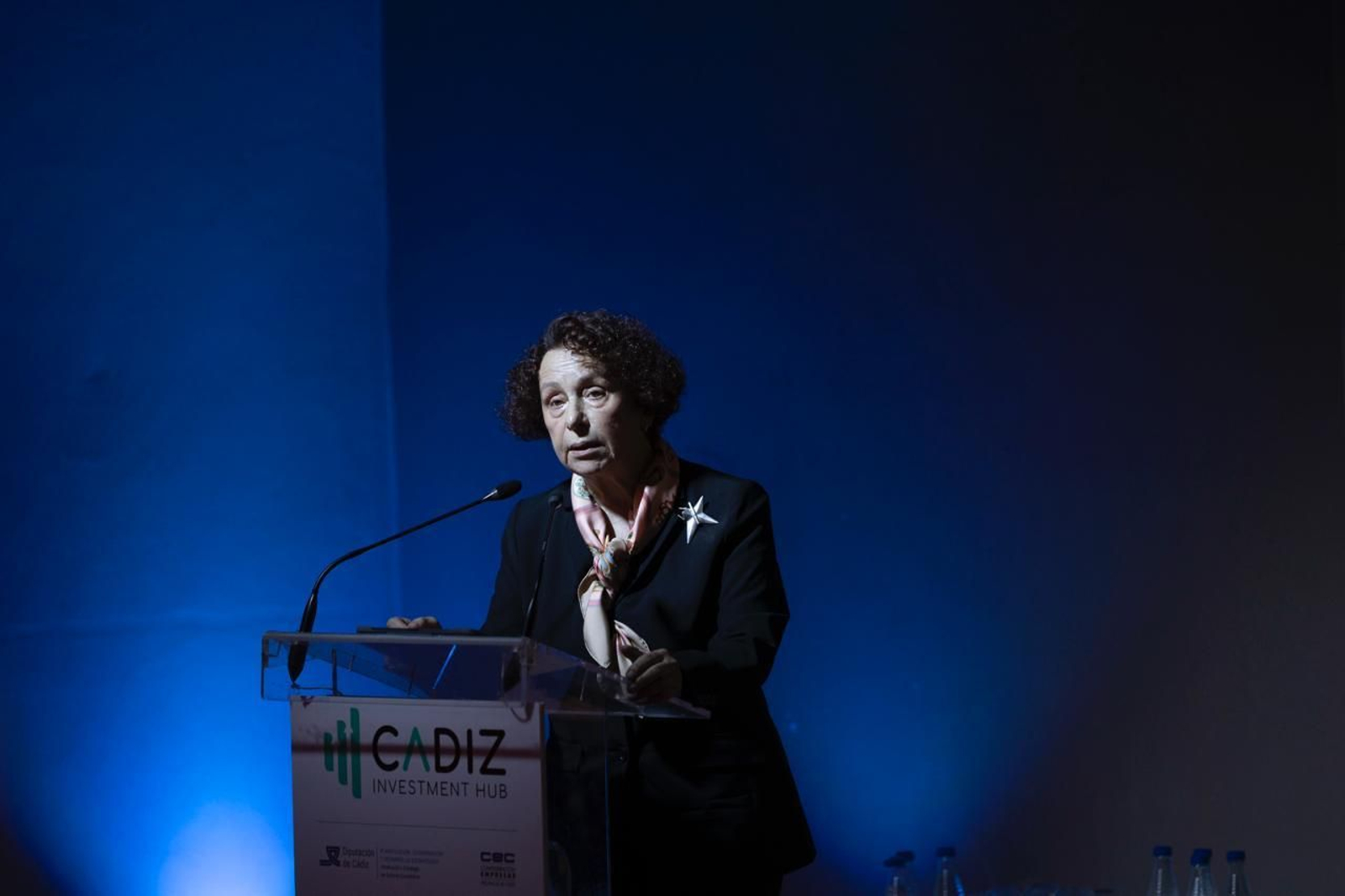 La ex ministra Ana Palacio, en el foro de inversión de Cádiz Investment Hub.