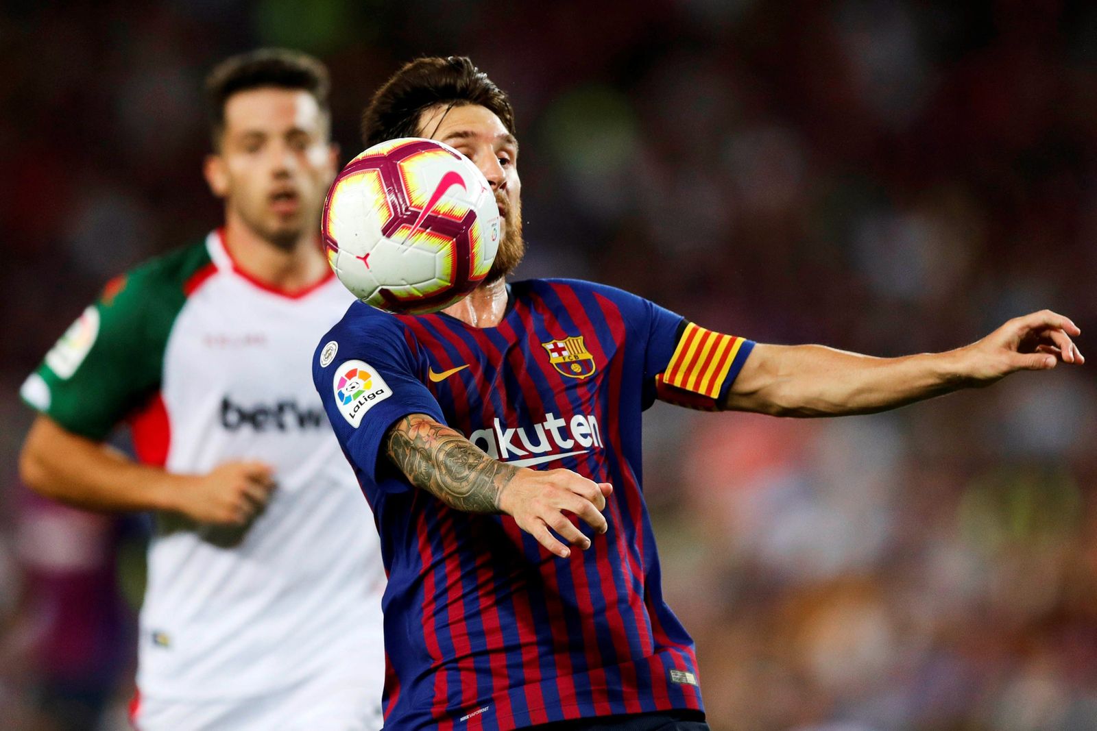 El Barcelona-Alavés, en imágenes