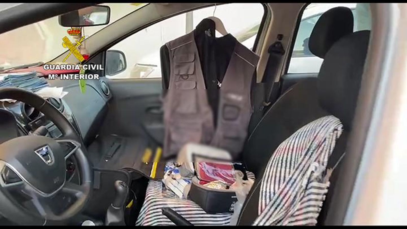 La Guardia Civil desmantela un grupo que transportaba droga en falsos vehículos de empresas