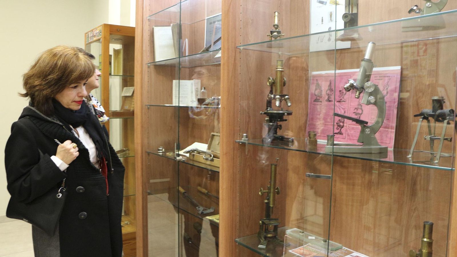 Visitantes en el Museo Veterinario