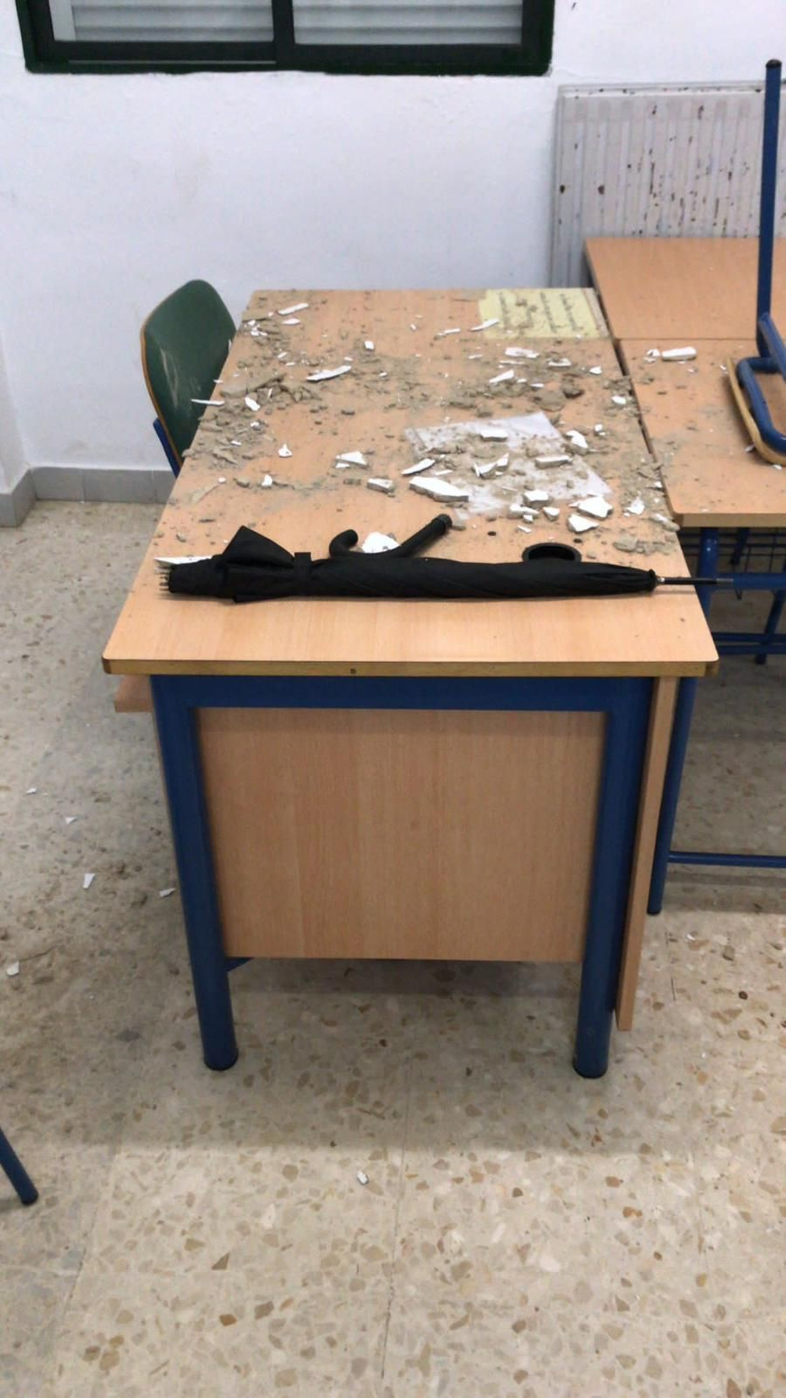 Un aula del IES San Blas