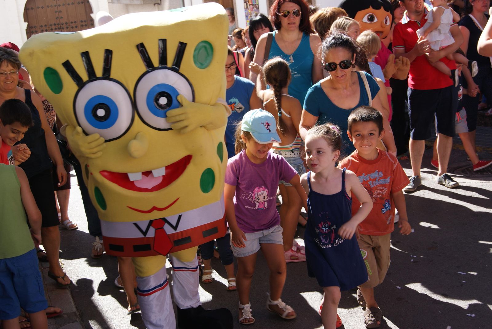 Celebración de la fiestas de Fiñana de hace unos años.