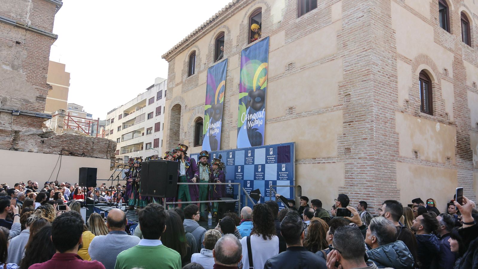 La celebración del Festival de la Alegría en el Carnaval de Málaga