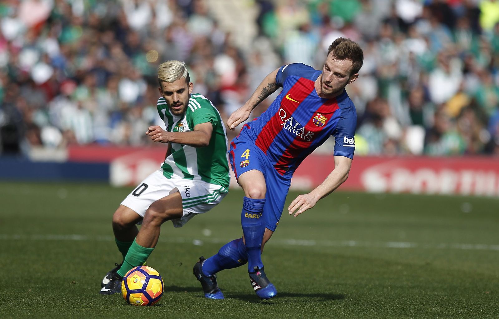 El Betis-Barcelona, en imágenes