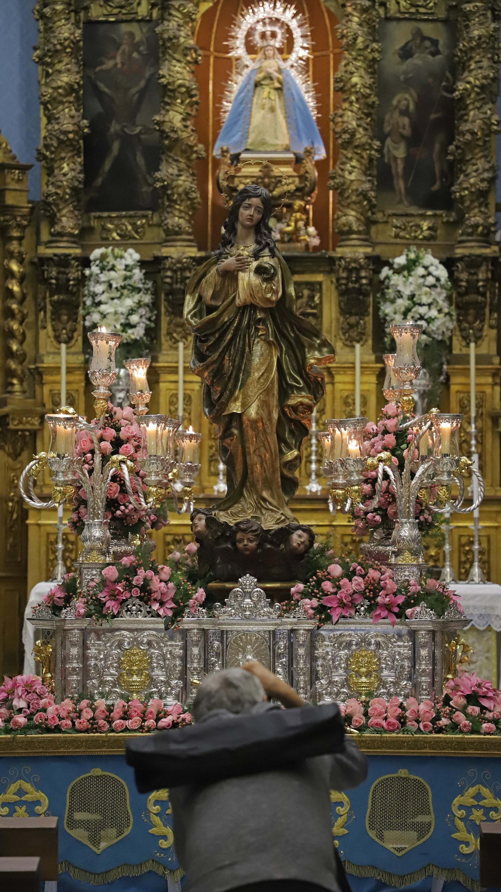 Fotos de la veneración de la Inmaculada Concepción en La Línea