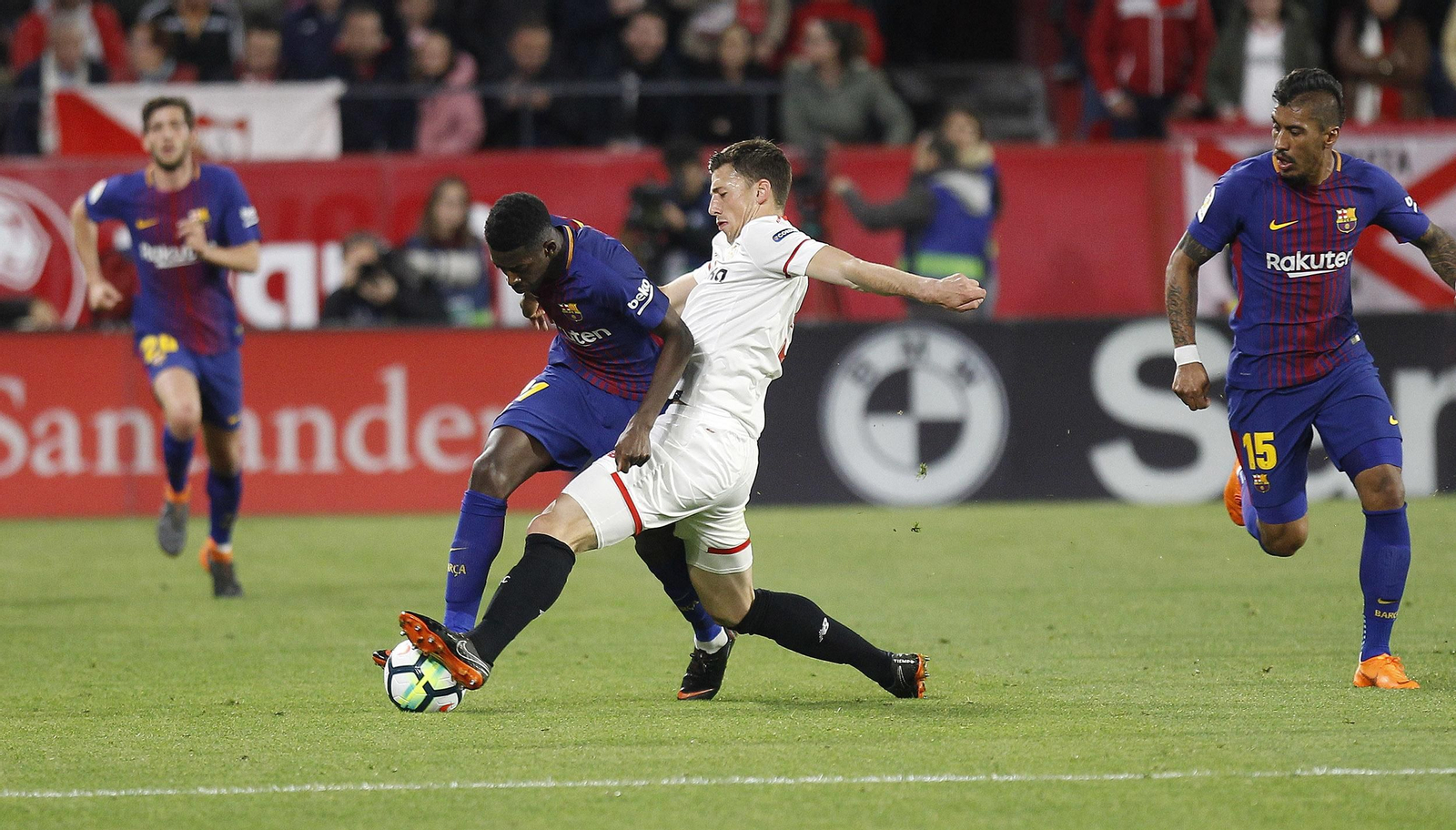 El Sevilla FC-Barcelona, en imágenes