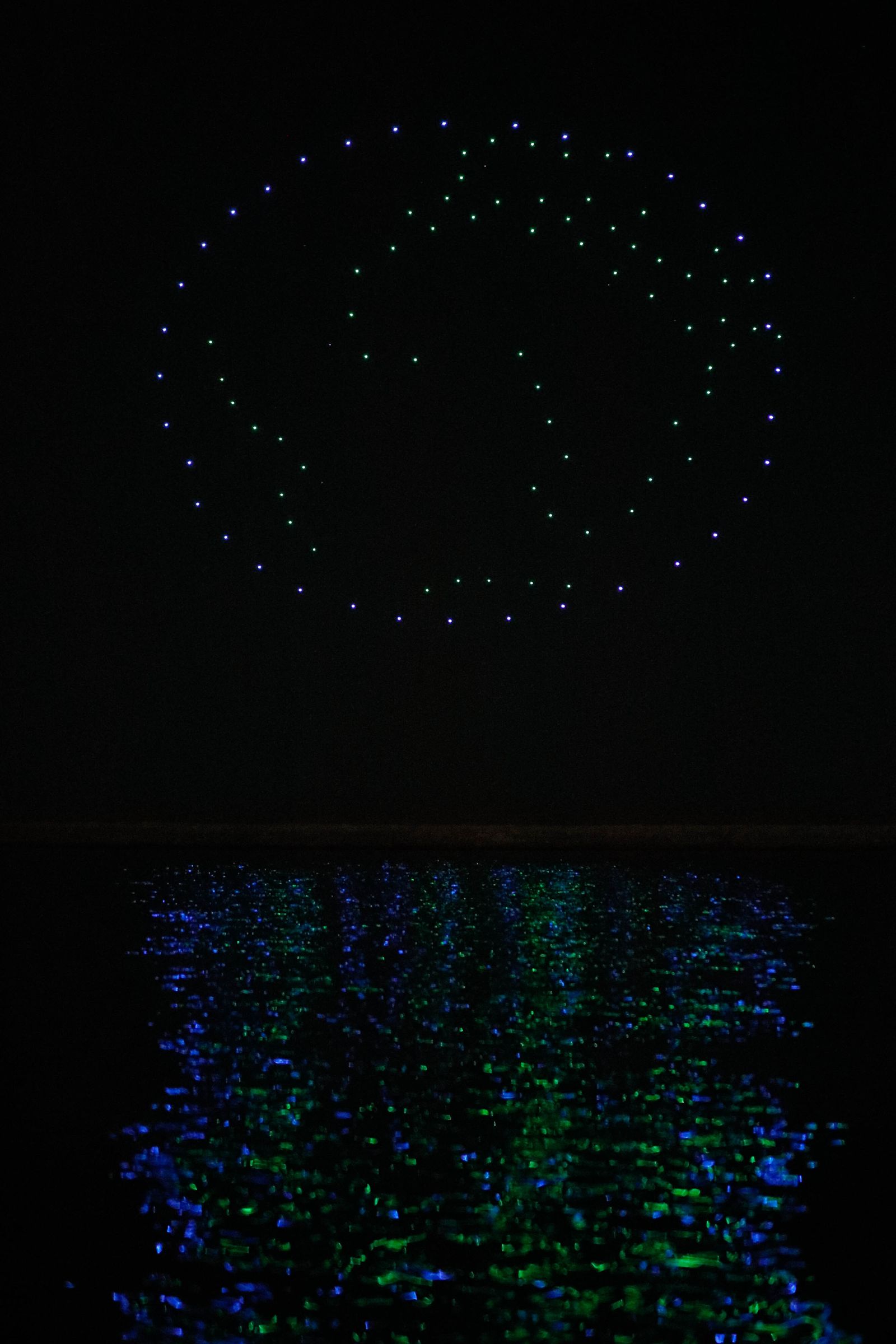 Las mejores imágenes de la celebración del 20 aniversario con drones de Globomatik