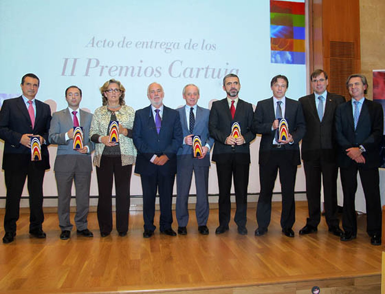 Cartuja premia a Faico, Inerco, Biomedal, Isotrol y Novayre