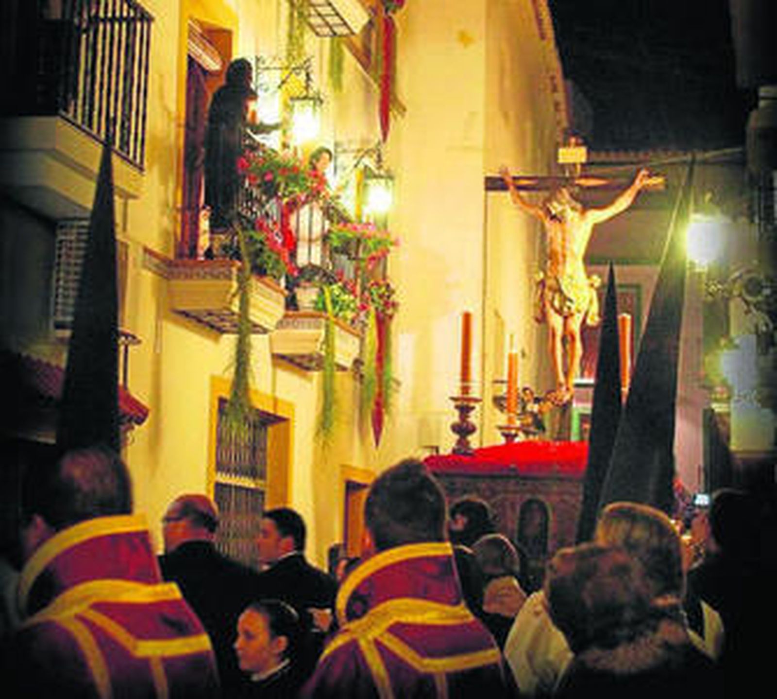 Paso del Cristo de la Buena Muerte.
