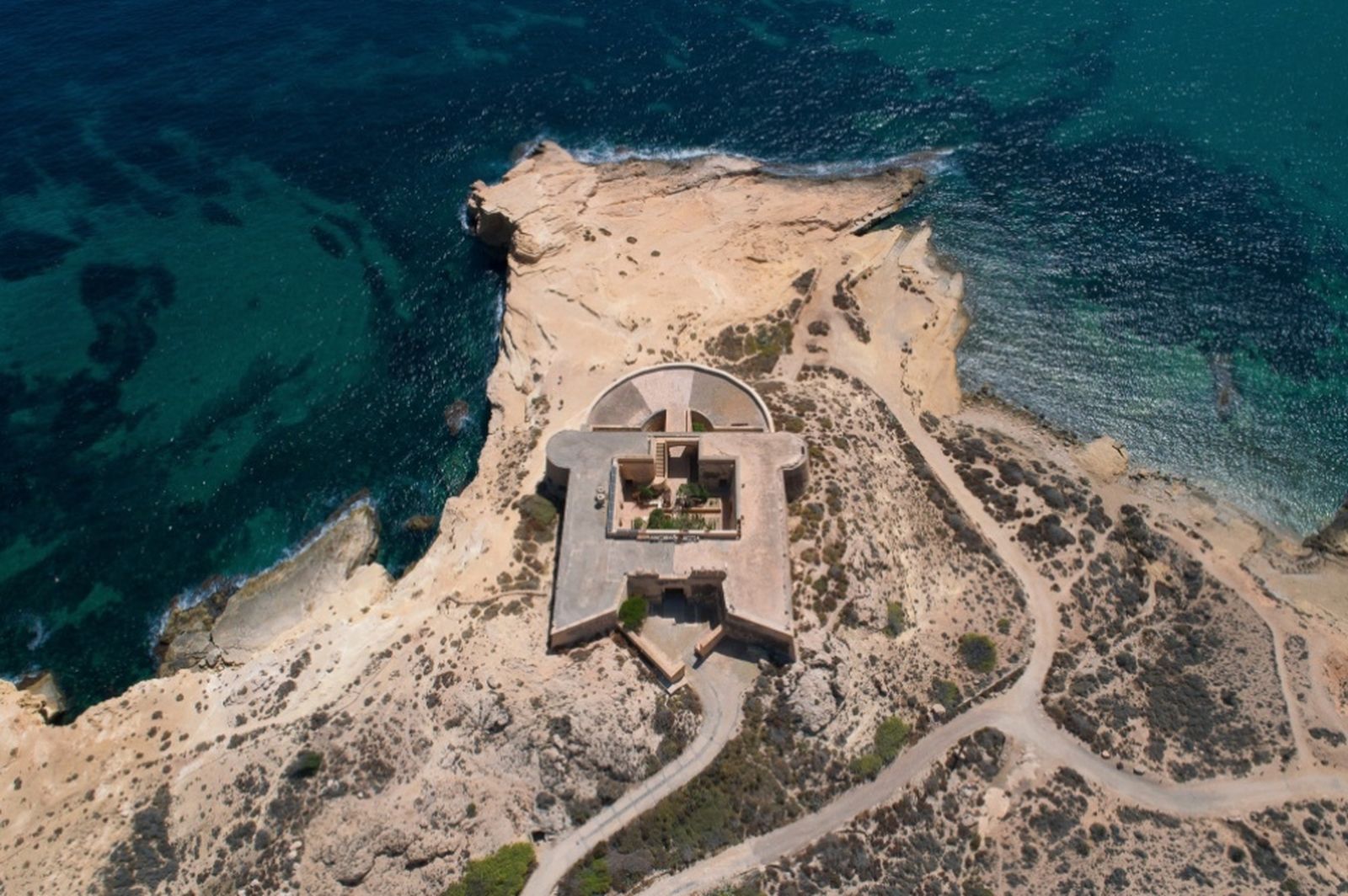Castillo de San Ramón, en Rodalquilar