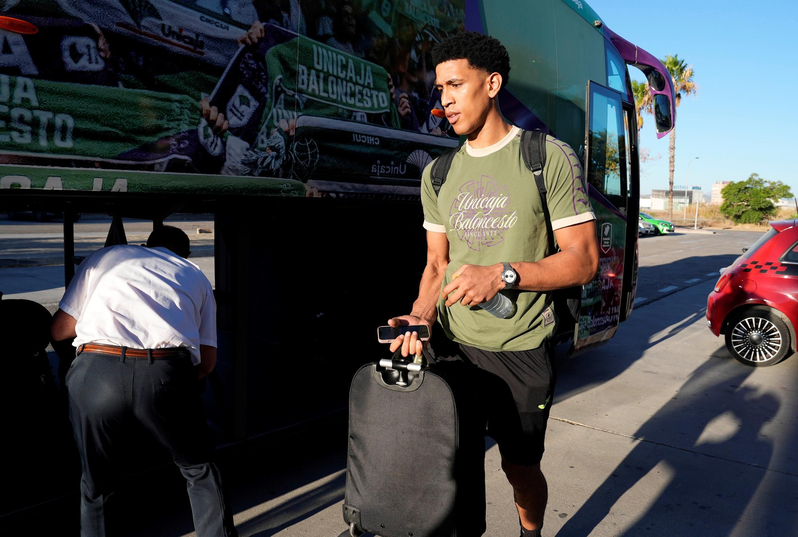 El largo viaje del Unicaja hasta Mersin, ya en Asia