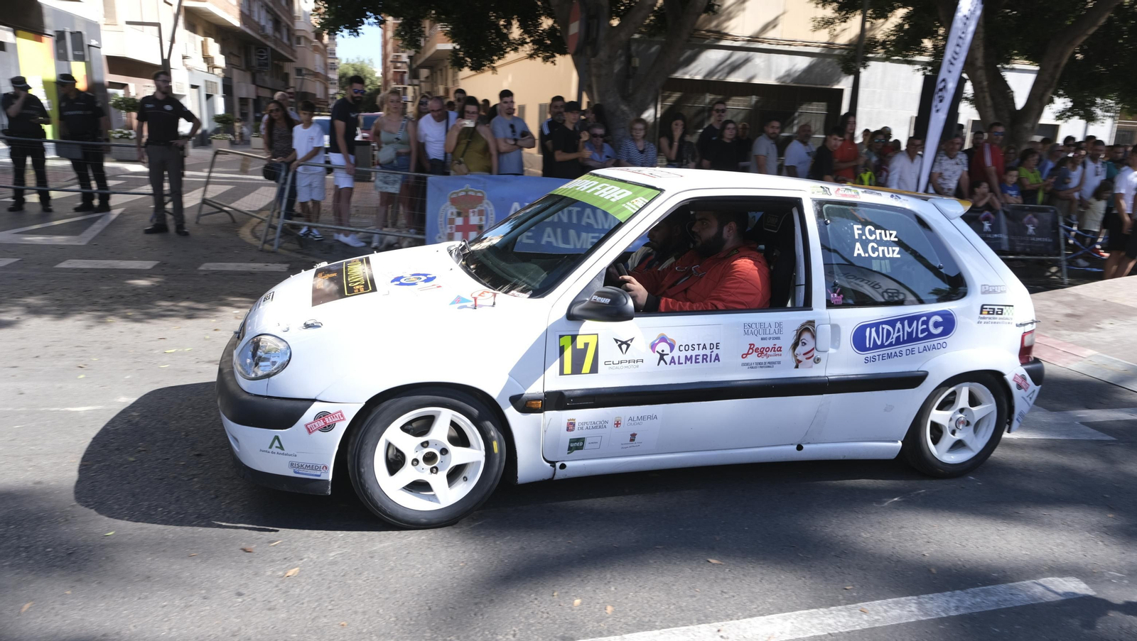 Imágenes de la salida del Rallye Costa de Almería