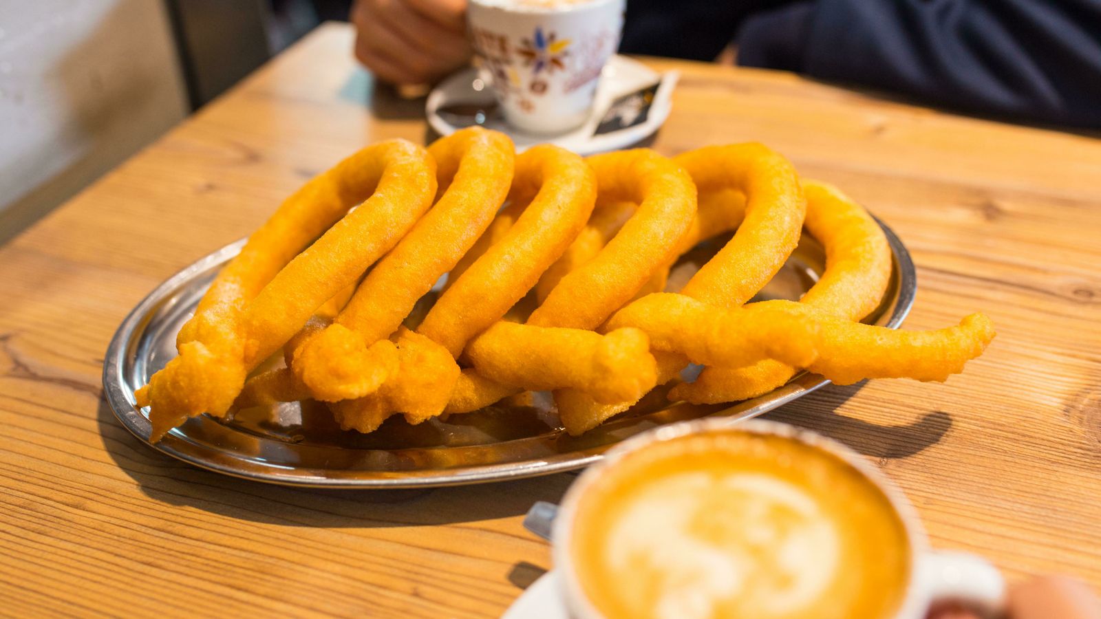 Tejeringos y café, el mejor desayuno o merienda.