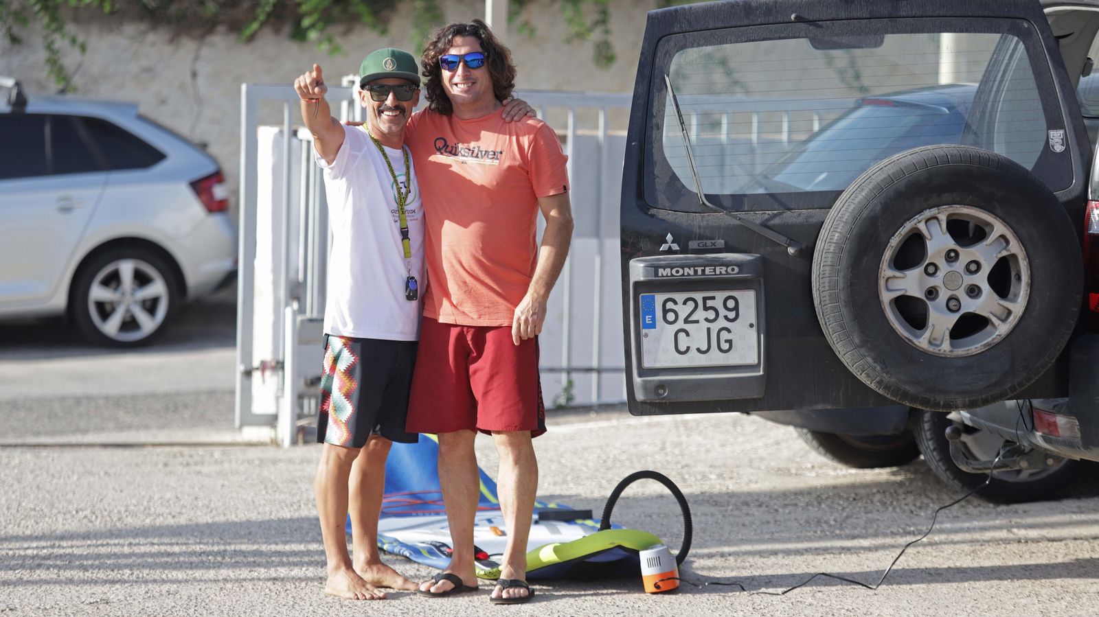 Fotos de la II concentración de paddel surf en la playa de Getares