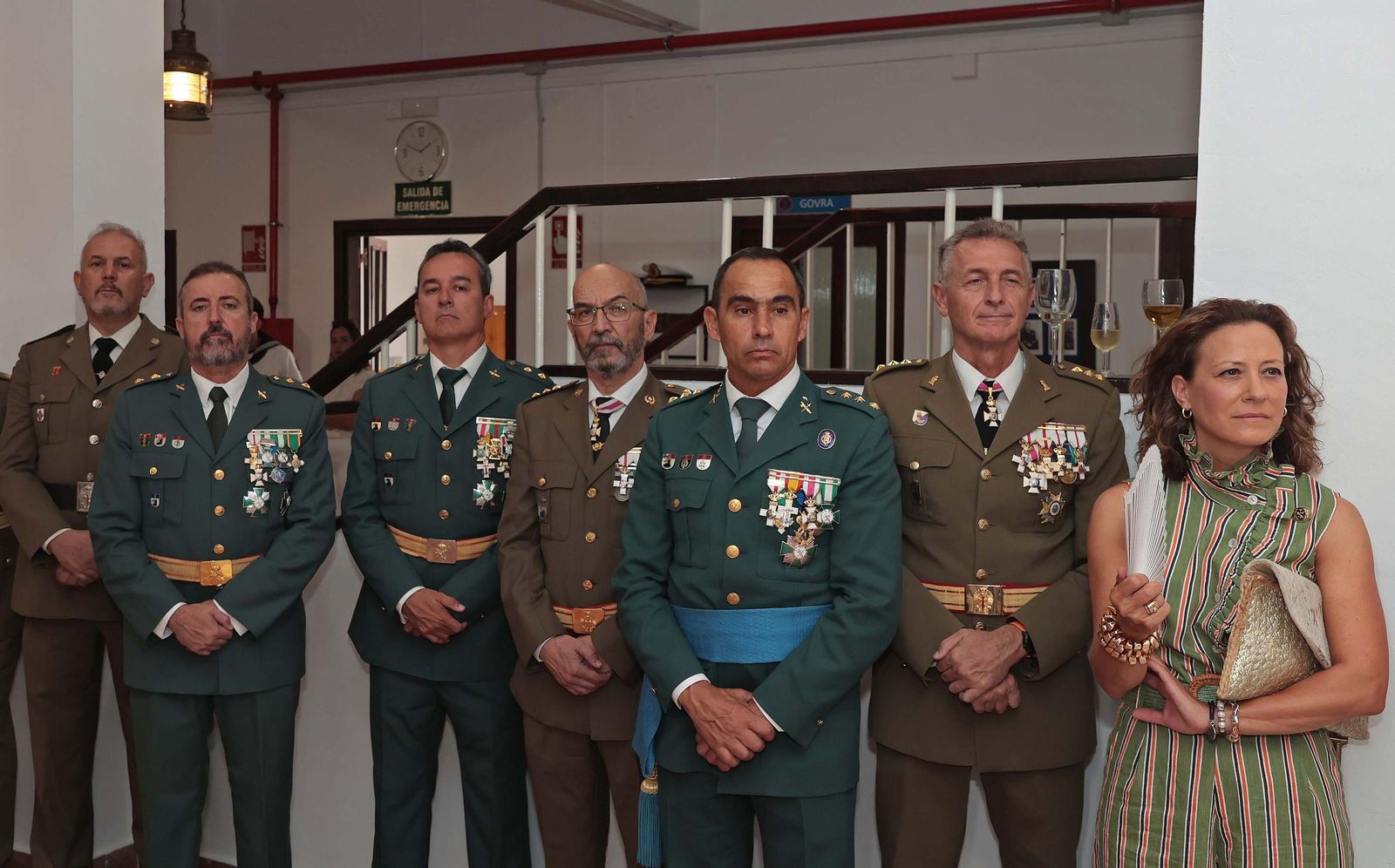 Fotos de la recepción de la Comandancia de Marina y la Autoridad Portuaria de la Bahía de Algeciras con motivo de la festividad de la Virgen del Carmen