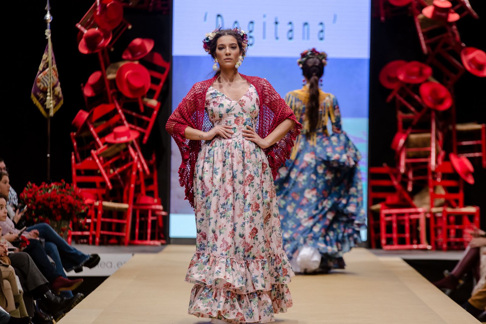 Pasarela Flamenca Jerez 2019: Real Hermandad del Rocío, el desfile benéfico en fotos