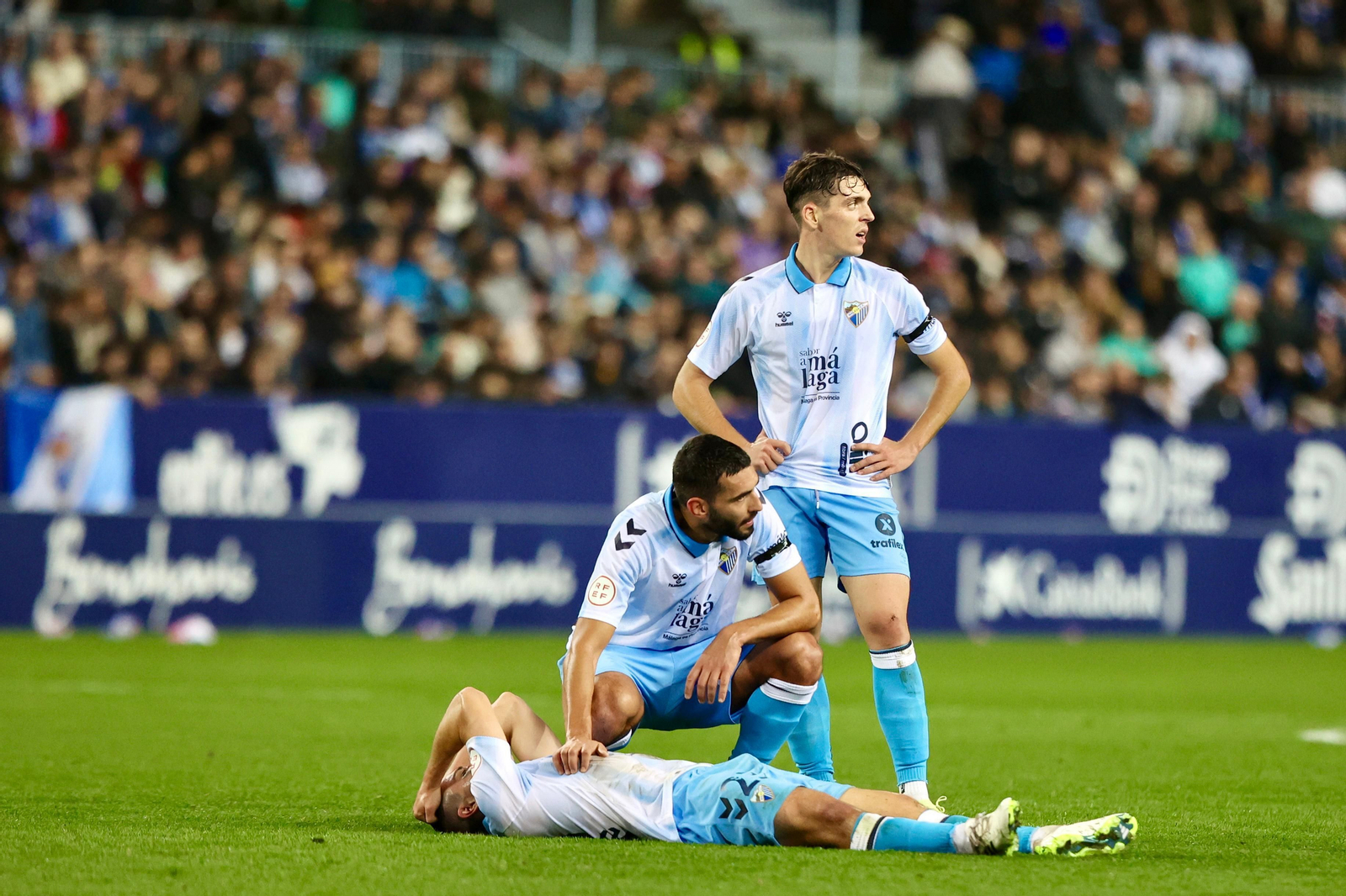 El Málaga CF - Castellón, en fotos