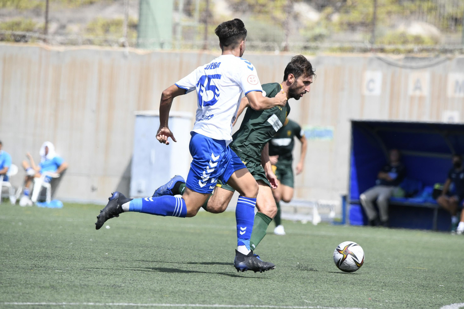El empate del Córdoba CF ante el Tamaraceite, en imágenes