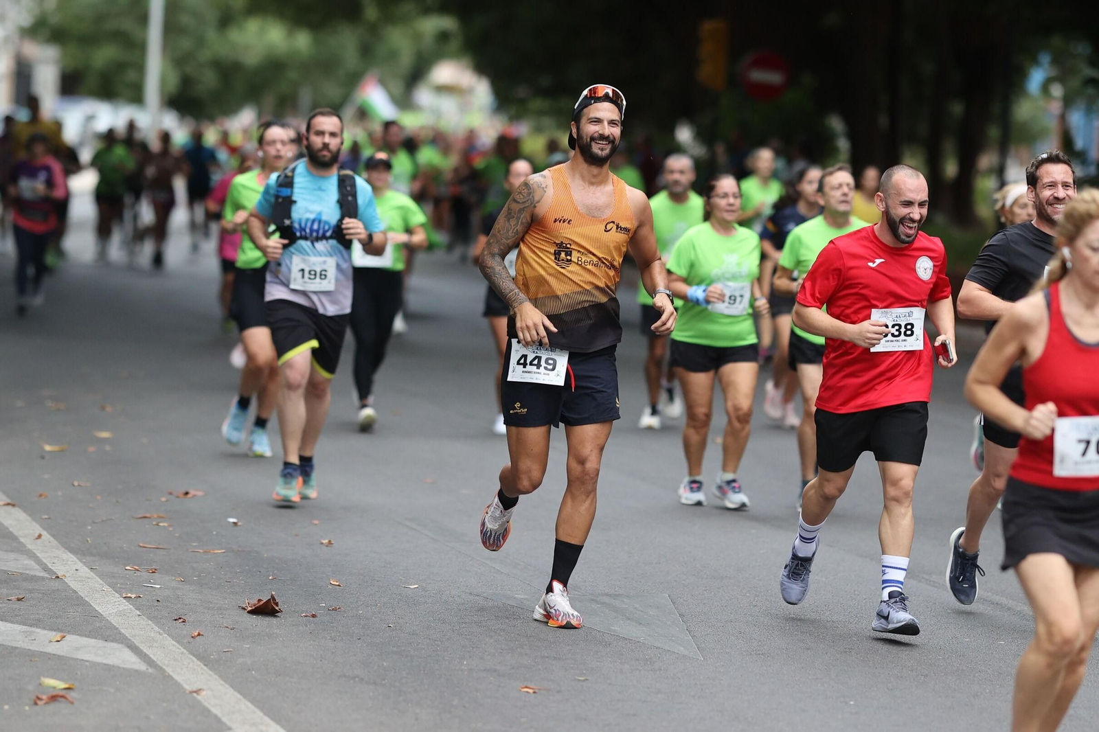 Las fotos de la VIII Carrera de la Prensa y la IV Marcha Solidaria de Málaga