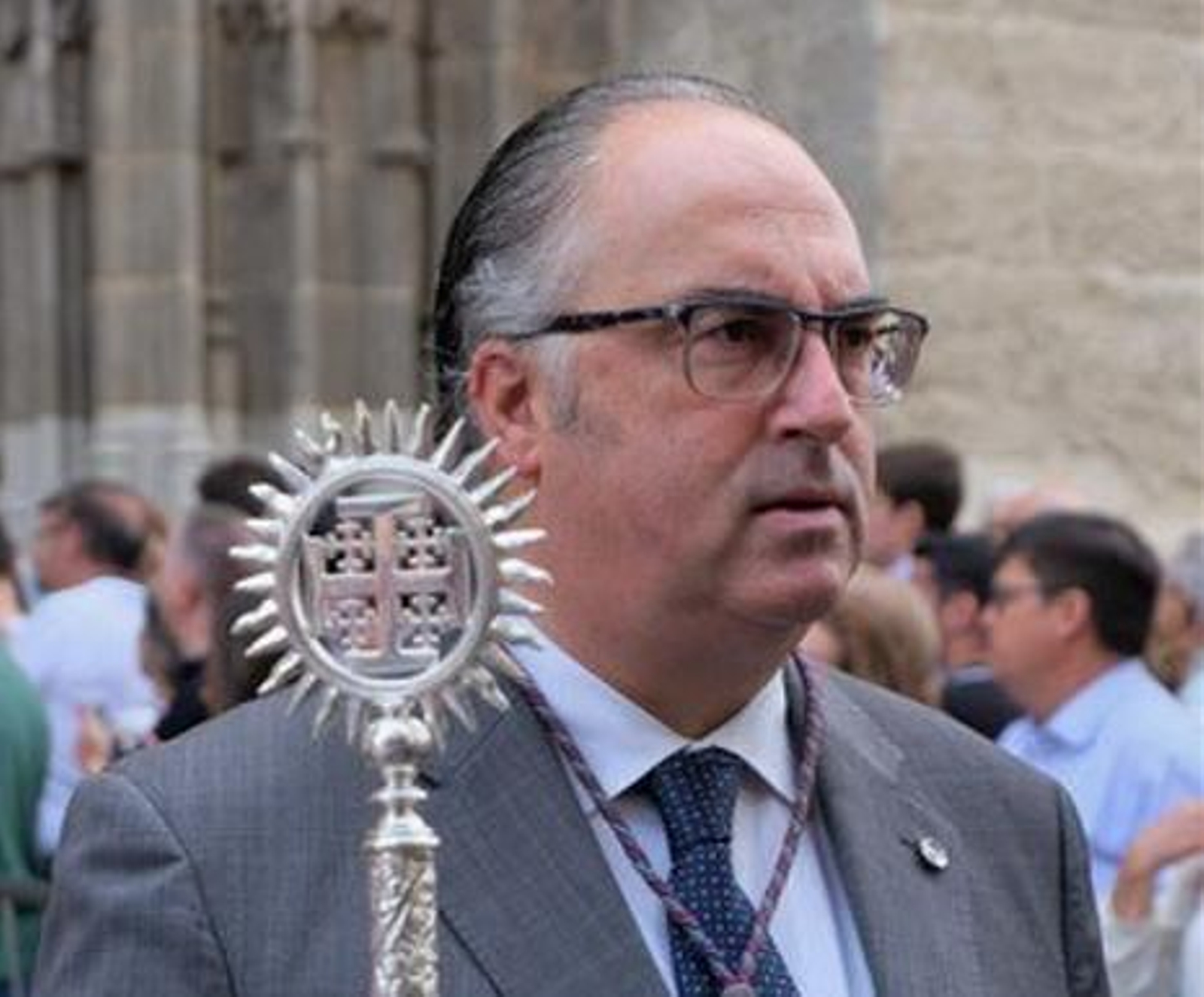 El cofrade Eduardo del Rey