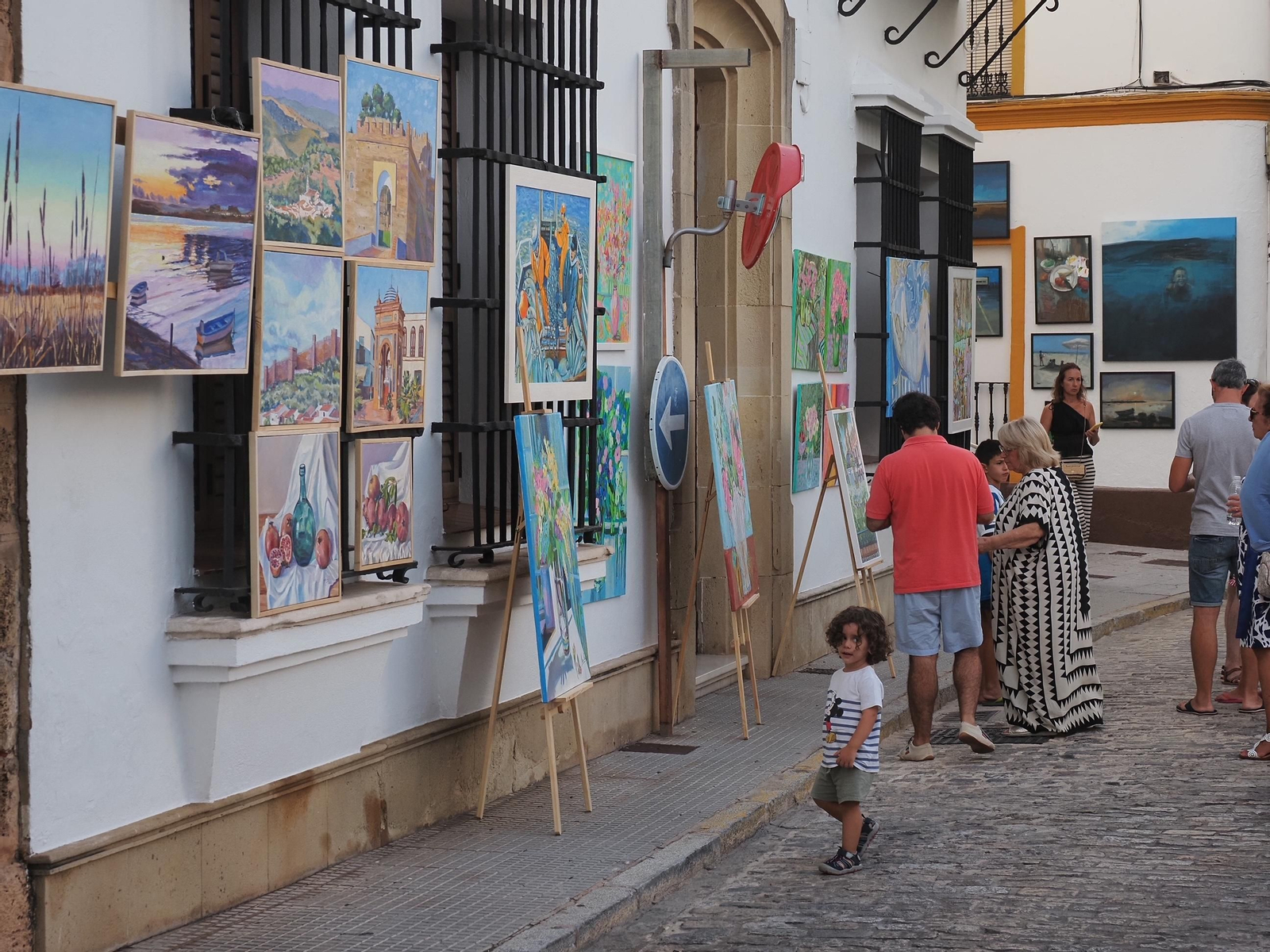 'Un paseo por el arte' en Ayamonte: las mejores imágenes
