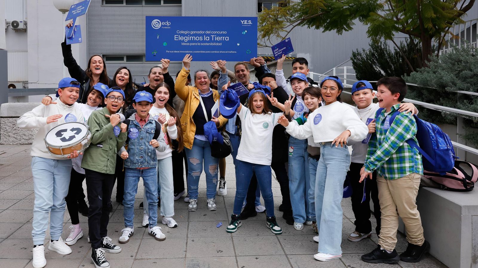 El colegio San Vicente de Paúl de Jerez de la Frontera, ganador del concurso Elegimos la Tierra de la Fundación EDP.