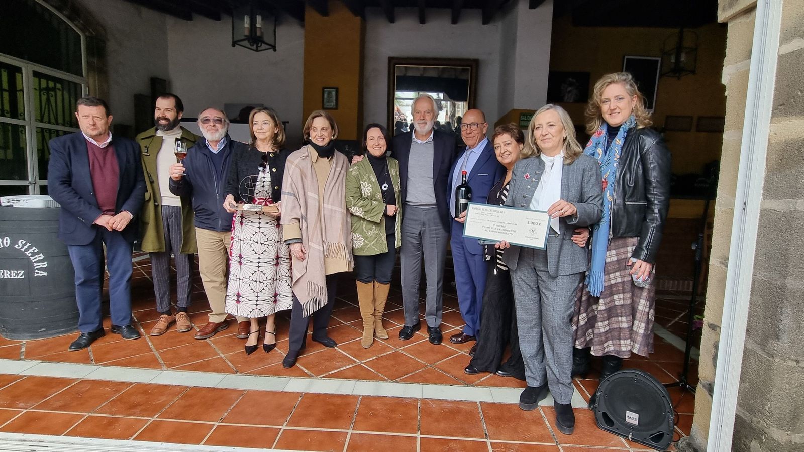 Premiados, organizadores y autoridades asistentes a la entrega del V Premio Pilar Plá Pechovierto a la Excelencia.