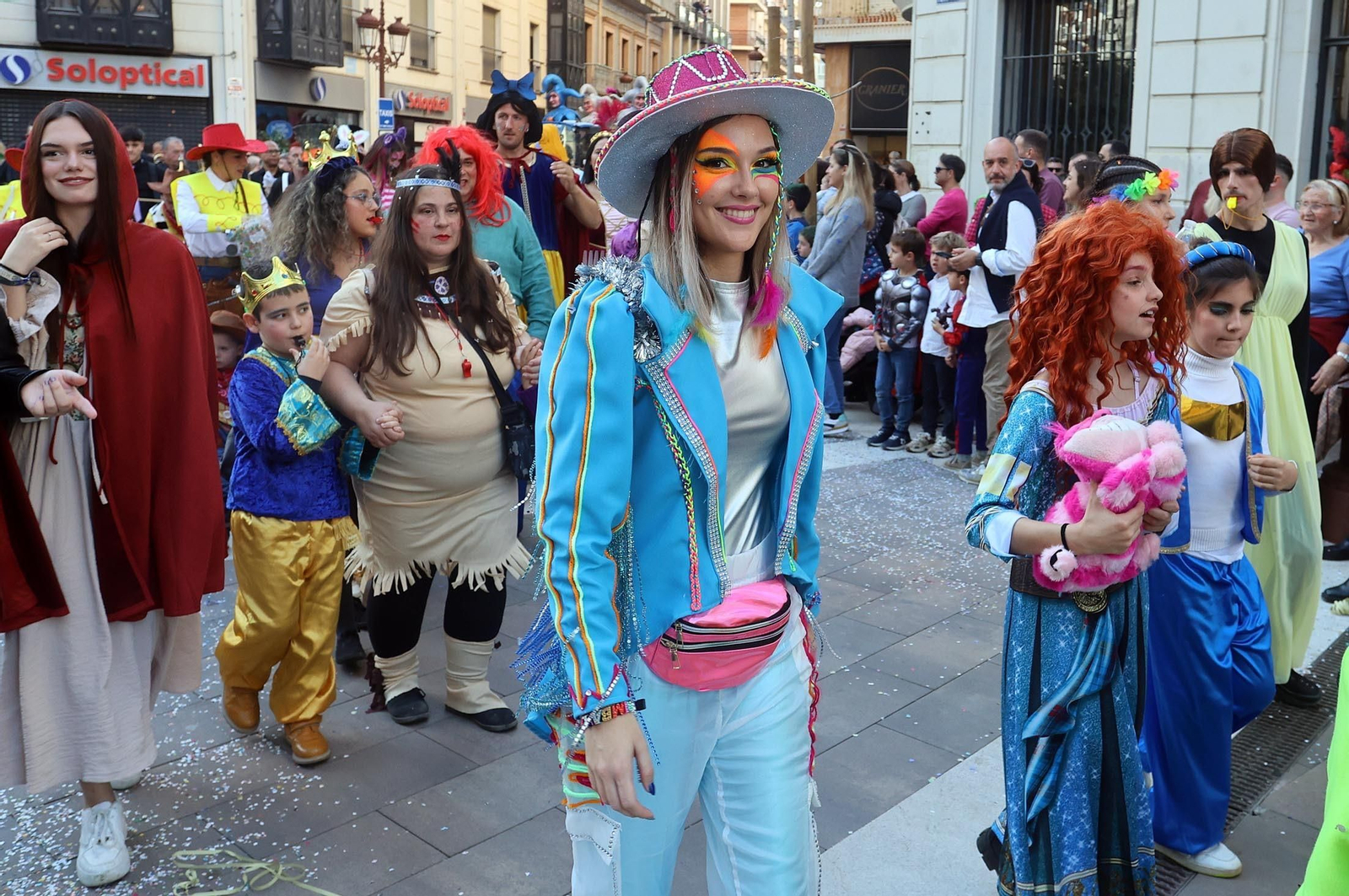 Imágenes de la cabalgata del Carnaval Colombino 2024