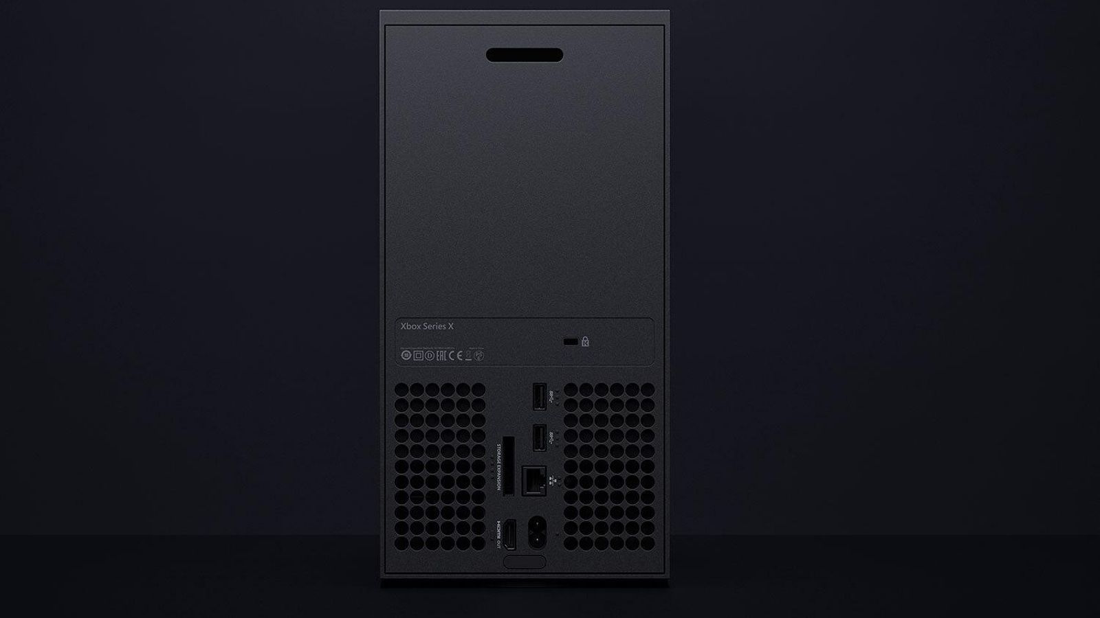 Aspecto de la Xbox Series X.