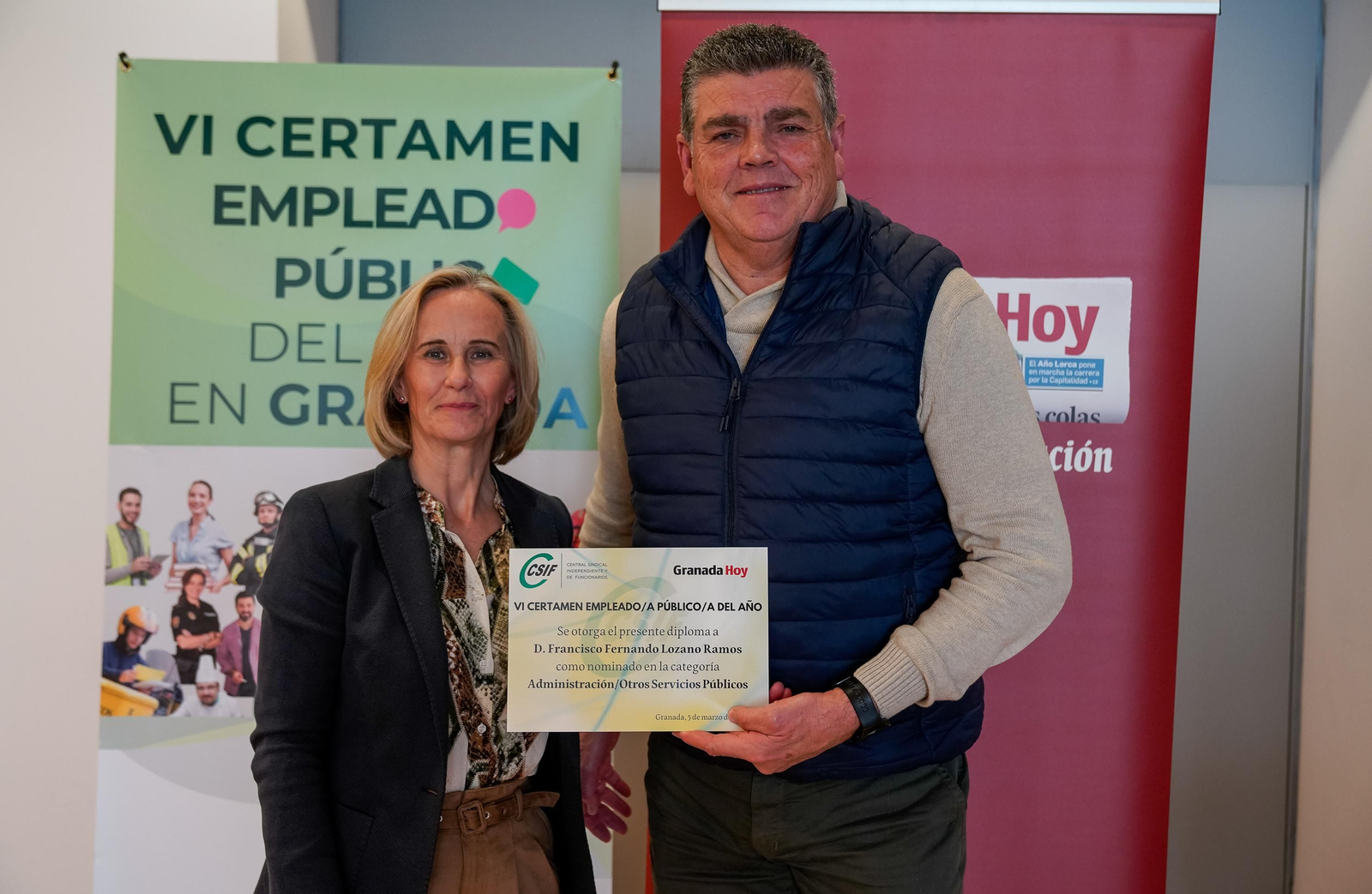 Las mejores imágenes de la presentación de los 20 nominados del VI Certamen Empleado Público del Año en Granada