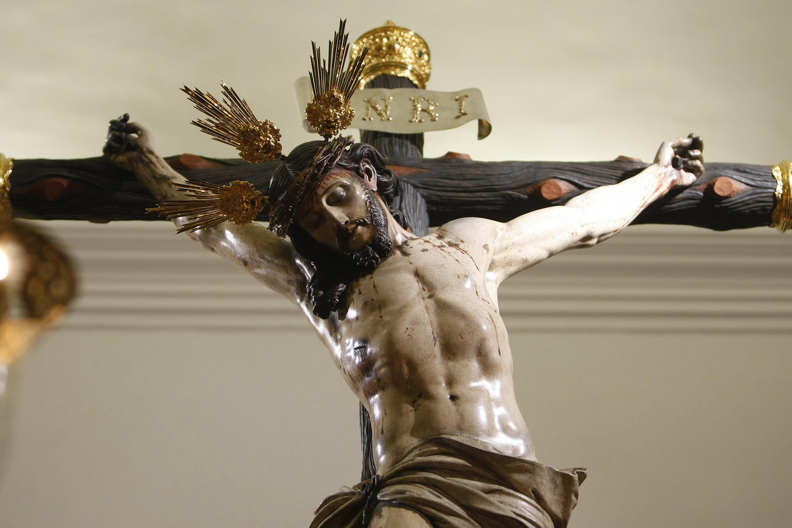.La bella talla del Santísimo Cristo de la Vera-Cruz. .La bella talla del Santísimo Cristo de la Vera-Cruz.