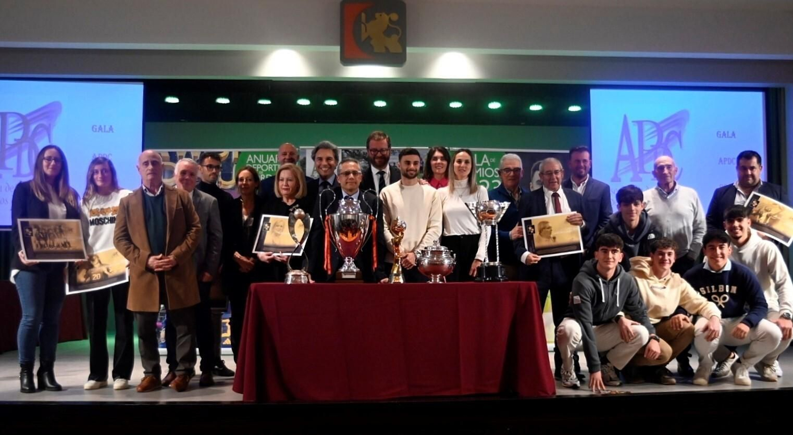 Los premiados en la gala de la Asociación de Periodistas Deportivos de Córdoba. Los premiados en la gala de la Asociación de Periodistas Deportivos de Córdoba.