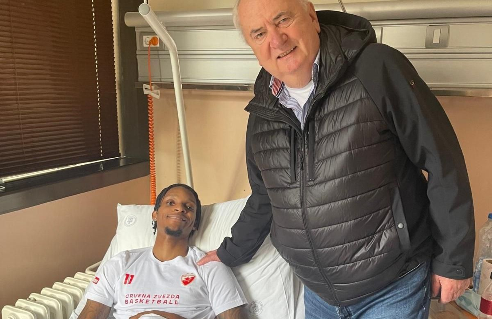 Boza Maljkovic, con Tyson Carter.