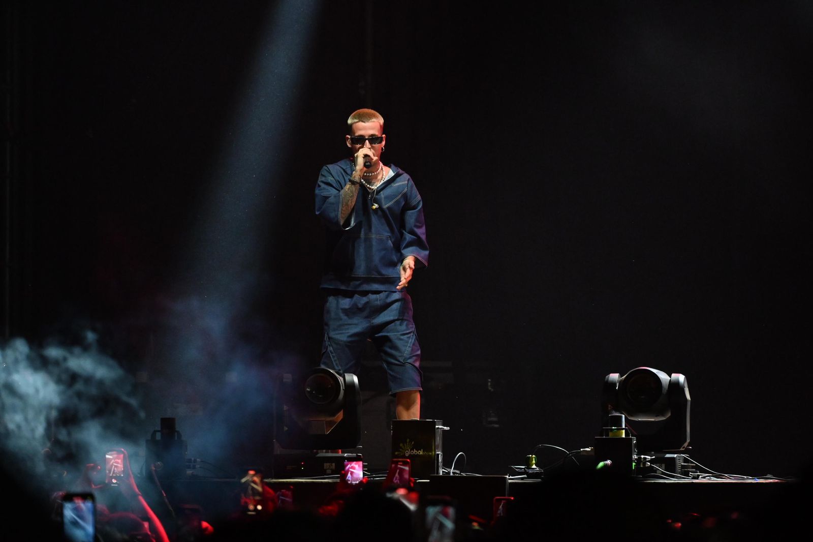 Las imágenes del concierto de Maikel Delacalle en las Fiestas Colombinas de Huelva