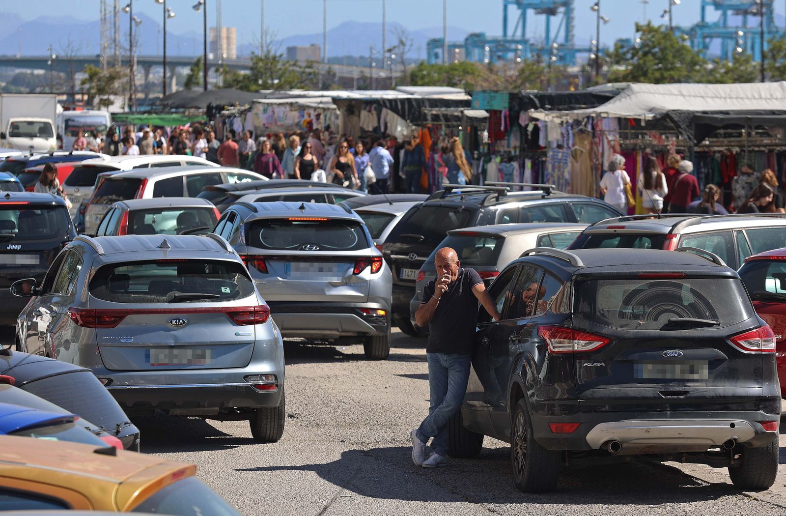 El mercadillo de Algeciras vuelve al Llano Amarillo
